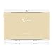 YUNTAB 10.1 inch Unlocked 3G Tablet Smartphone, Android OS, Support Dual SIM Cards, Quad Core Processor, 16GB Storage, IPS Touch Screen(Gold)thumb 1