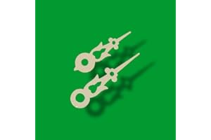 August Schwer Hands for The Cuckoo Clock 48mm (1.89inch) and 39mm (1.54inch) White Plastic