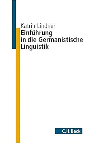 Einfuhrung In Die Germanistische Linguistik Amazon De Lindner Katrin Bucher Einfuhrung In Die Germanistische Linguistik Amazon De Lindner Katrin Bucher