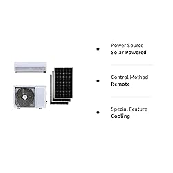 Jntech 12000BTU Solar ACDC Inverter Ductless Mini