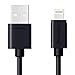 Lumsing Lightning to USB Cable Apple Certified Sync and Charging Cord(3.3 Feet/1M) with Ultra Compact Connector Head for iPhone, iPod and iPad(Black)