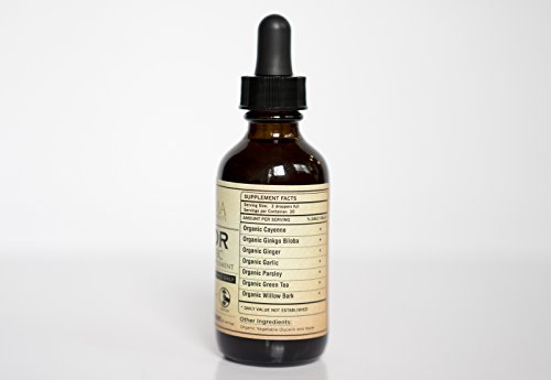 Vigor - Organic Circulation Complex - Khroma Herbal Products - Absolutely The Most Effective Circulatory Support You'll Ever Take - 2 oz Liquid - 30 Servings