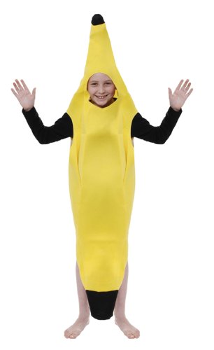 Children's Yellow Banana Fancy Dress Costume Age 4-6