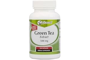 VITACOST BRAND Vitacost Green Tea Extract - Standardized - 500 mg - 100 Capsules