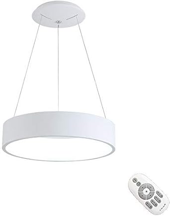 anillo redondo led luz colgante