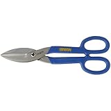 IRWIN Tools Tinner's Snip, Flat Blade, 12-inch (22012)