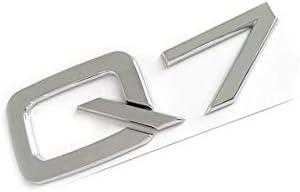 Ljlsdpz 車用q7車のリアバンパートランク英語アルファベット文字エンブレムスタイリングロゴアクセサリーステッカーバッジデカール B0scw619 1 214円 100 品質保証 Salenew大人気 日本全国 送料無料 セールsale Off 格安saleスタート