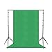 Green 10 x 20FT/3 x 6M Opaque Photo Studio Backdrop Polyester Fabric Background for Photography (Background Only