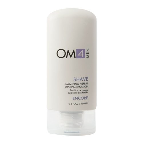 Organic Male OM4 Encore SHAVE: Soothing Herbal Shaving Emulsion - 5 oz