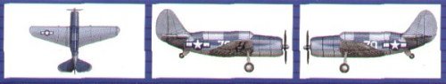 Trumpeter 1/700 SB2C Helldiver Aircraft Set for USS Essex (18-Box)