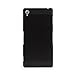 Xperia Z3 Case, MOTOMO SONY Xperia Z3 Case Aluminum [Brushed Aluminum] Metal Cover Protective Case for Xperia Z3 - Retail Packaging (Black)