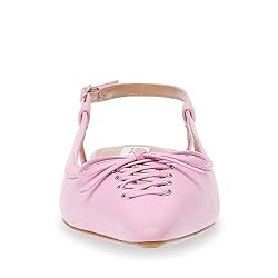 Steve Madden Women's Reyanne Mule, Pink Leather, 8.5