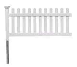 Zippity Outdoor Products ZP19002 Fence Newport, 36" H x 72" W, White