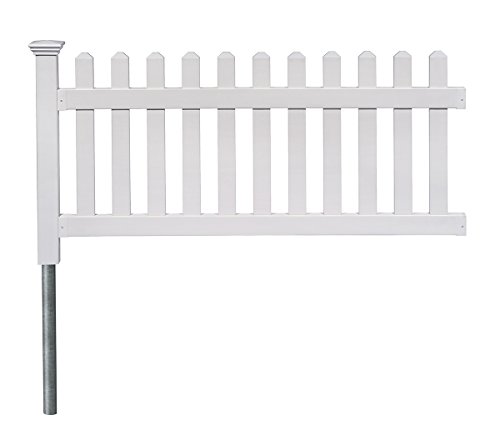 Zippity Outdoor Products ZP19002 Fence Newport, 36" H x 72" W, White