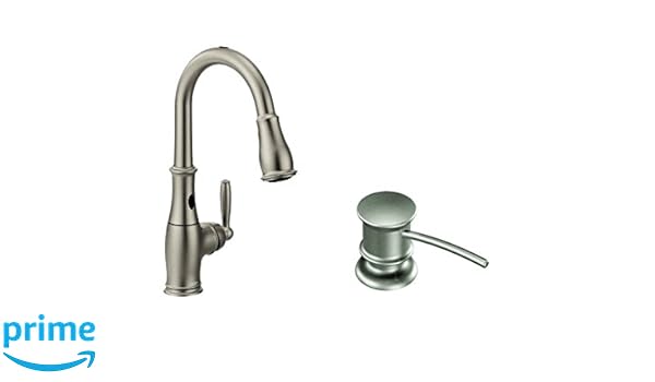 Moen Brantford Motionsense Two Sensor Touchless One Handle High