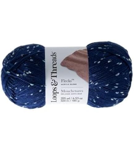 Amazon.com: Luxe Merino Tweed Yarn by Loops & Threads - Yarn