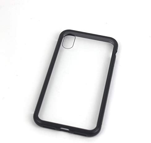 Belle Amour iPhone Case Protective Metal Easy Magnetic Case (Black, XR)