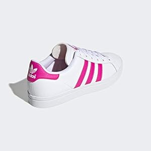 adidas coast star white pink