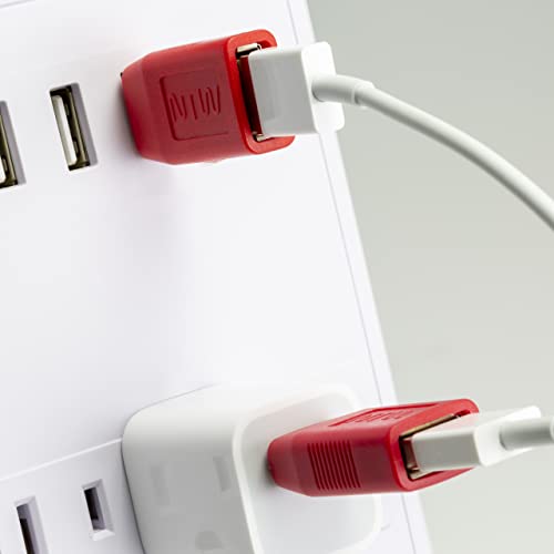 NTW 2nd Gen Secure Charging USB Adapter (5pk) Data Blocker USB Charger