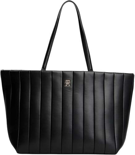 TH GRACE TOTE AW0AW17670 - Bolsa para mujer, color negro (negro), talla única, Negro (Negro), One Size