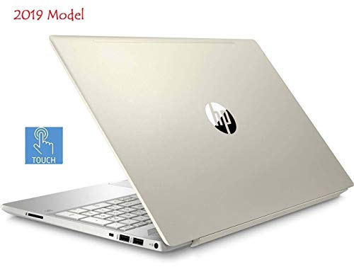 HP Touch 15z Slim Laptop in Gold Ryzen 5 Quad Core up to 3.6GHz 16GB 256GB SSD 15.6in HD B&O Audio Vega 8 Graphics (Renewed)