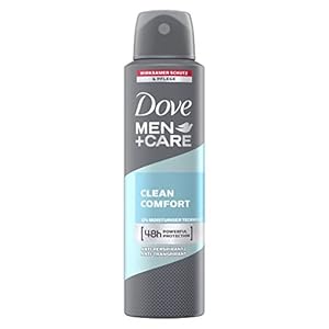 Dove-MenCare-Clean-Comfort-Antiperspirant-Deodorant-Spray-1-x-150-ml Dove Men+Care Clean Comfort Antiperspirant Deodorant Spray 150 ml, 1 Unit