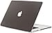 Kuzy - Older MacBook Pro 15.4 inch Model A1398 with Retina Display Rubberized Hard Case 15 inch Plastic Shell Cover - Gray