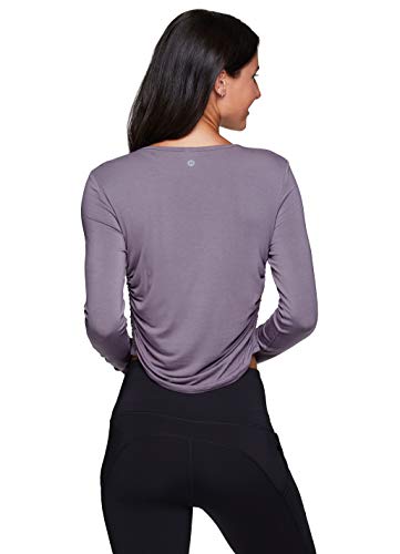 RBX-Active-Womens-Fashion-Sustainable-Bamboo-Fabric-Long-Sleeve-Super-Soft-Cropped-Yoga-Top-T-Shirt