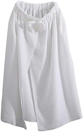 NarwalDate Hotel Microfiber Spa Bath Shower and Bath Wrap for College Dorms, Pools, Gyms, Beaches, Locker Rooms, Bathroom (55" x 31")- White