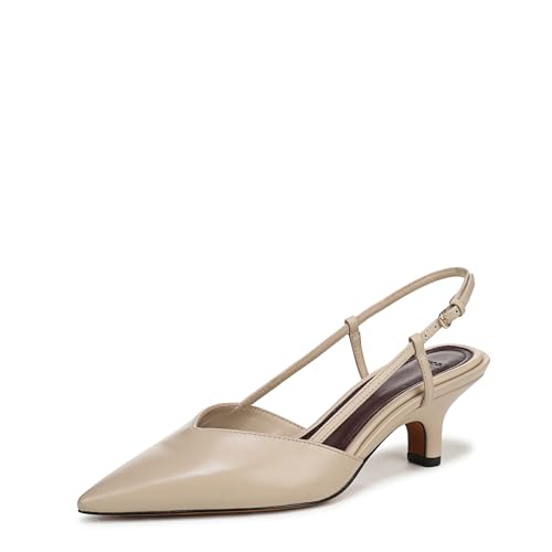 Vince Womens Levvy Slingback Shoes, Birchsand, 6, Medium at Amazon