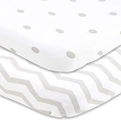 Cradle Sheets Fitted 18 x 36 – Fits Most Bedside