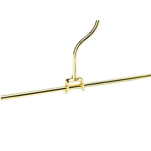 Jetdio Metal Heavy Duty Pants Skirt Slack Hangers,Trousers Hangers with