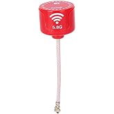 5.8GHz RHCP FPV Antenna, 3dBi High Gain Directional Drone Antenna with UFL Connector for FPV Racing Drones and Transmitter Receiver Systems