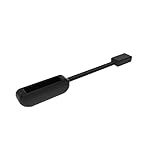 AUTRUN Colorful Replacement Accessory Magnetic Clip Clasp Strap For Fitbit Flex 2 (No Tracker) (Black)