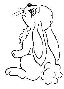 Art Stamps Cute Bunny Stamp