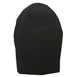 Heavy duty polyester Grill Cover for Large Big Green Egg and other ceramic grills 22" in diameter , Black
