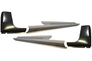 Motor City Sheet Metal - Compatible With Dodge 1998-01 Ram P/U 4Dr Quad Cab Outer Rocker Panels And Cab Corners Pair