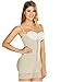 DIANE & GEORDI 2396 Mid Thigh Powernet Shapewear for Women Beige