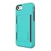 Incipio Stowaway iPhone 8 & iPhone 7 Case with Credit Card Slot Holder and Integrated Stand for iPhone 8 & iPhone 7 - Turquoise/Charcoal
