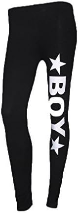 InnoGene Women's Yoga Sport High Waist Cropped Leggings Boy