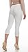 Extra Soft Capri Leggings with High Waist - 20 Colors - Plus (One Size fits Most (XS - XL), White)
