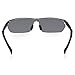 SUNGAIT Men's Sport Polarized Sunglasses for Cycling Running Golf Athletic - UV400(Gunmetal Frame Gray Lens)