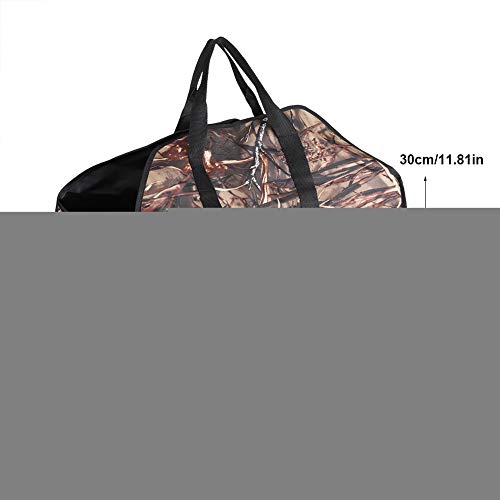 idalinya Firewood Log Carrier Wood Stove Accessories Storage Bag Large Capacity Oxford Fabric Firewood Wood Bag Outdoor Camping Log Carrier Camouflage Color - Thumbnail 3