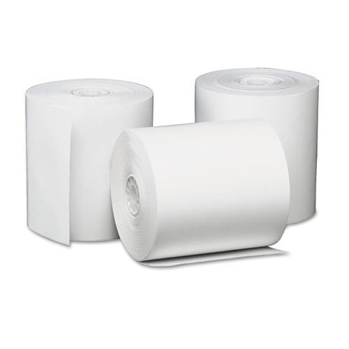 NCR 856348 Thermal Receipt Paper, 3-1/8" x 230', White, 50 Rolls/Pk (2-Pack)