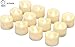eLander LED Tea Lights Flameless Candle with Timer, 6 Hours on and 18 Hours Off, 1.4 x 1.3 Inch, Warm White, [12 Pack]
