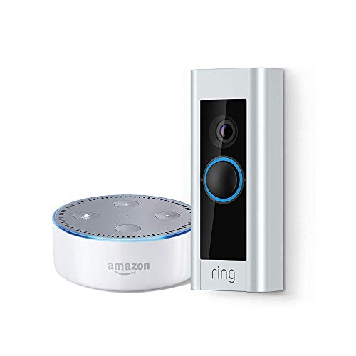 Ring Video Doorbell Pro + Echo Dot (White)