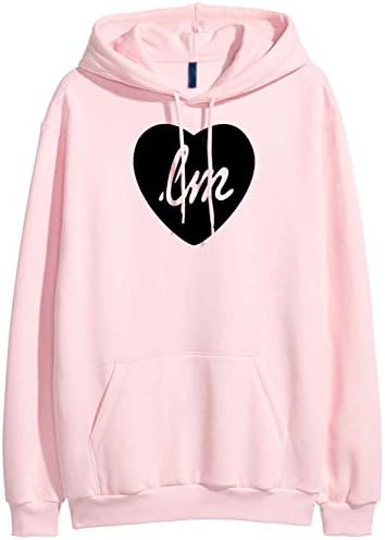 Thinkin Little Mix Love Heart Fashion Women's Hoodies Sweatshirts Arrival Fleece Winter Sweatshirt Tracksuit Harajuku Kawaii