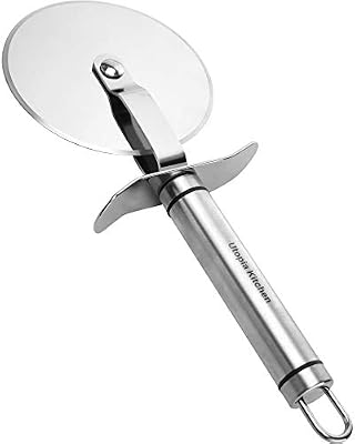 Premium-Quality Pizza-Cutter Pizza-Wheel Stainless-Steel, by Utopia Kitchen
