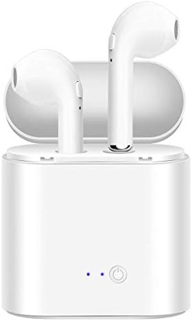 GOFBrun Bluetooth Headphones headsets Earphone Earbuds for iPhone X/8/7/6/6s plus, Samsung Galaxy S9, S9 Plus, S8 and Android phones– White