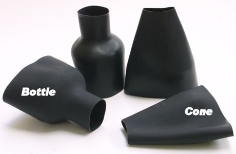 Gear Up Guide Cone/Conical Shape Latex Wrist Seal, Large (Trimmable)/6.75-8.5" Wrist
